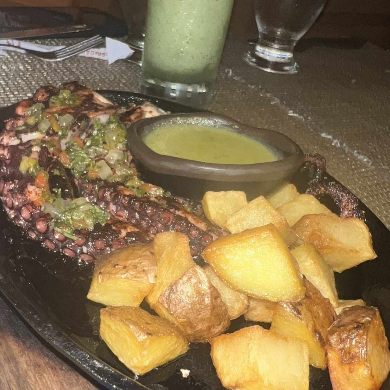 Pulpo a la parrilla