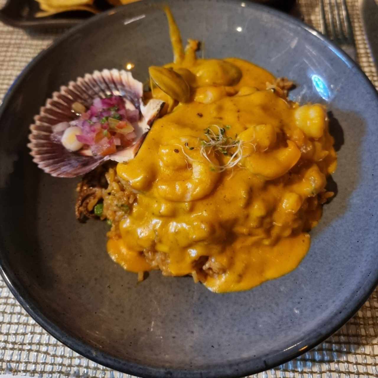 Arroz Callao con Mariscos