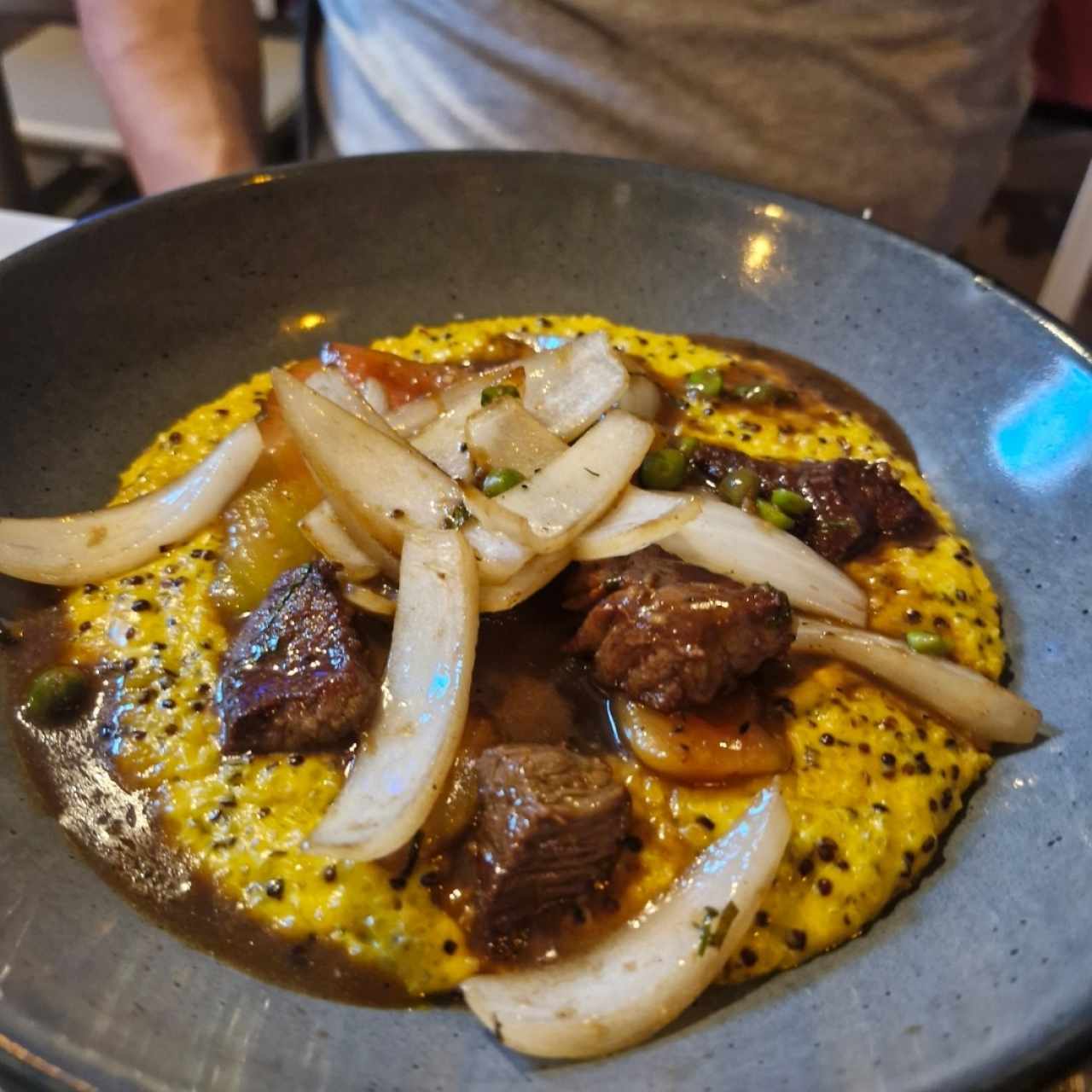 Rissoto de Quinoa con Lomo Saltado