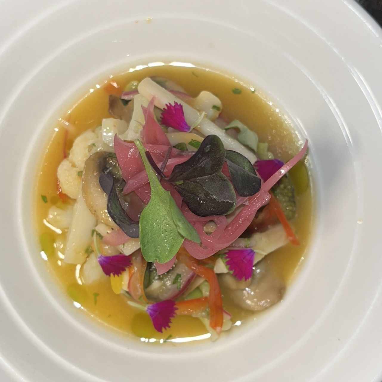 Ceviche de palmito 