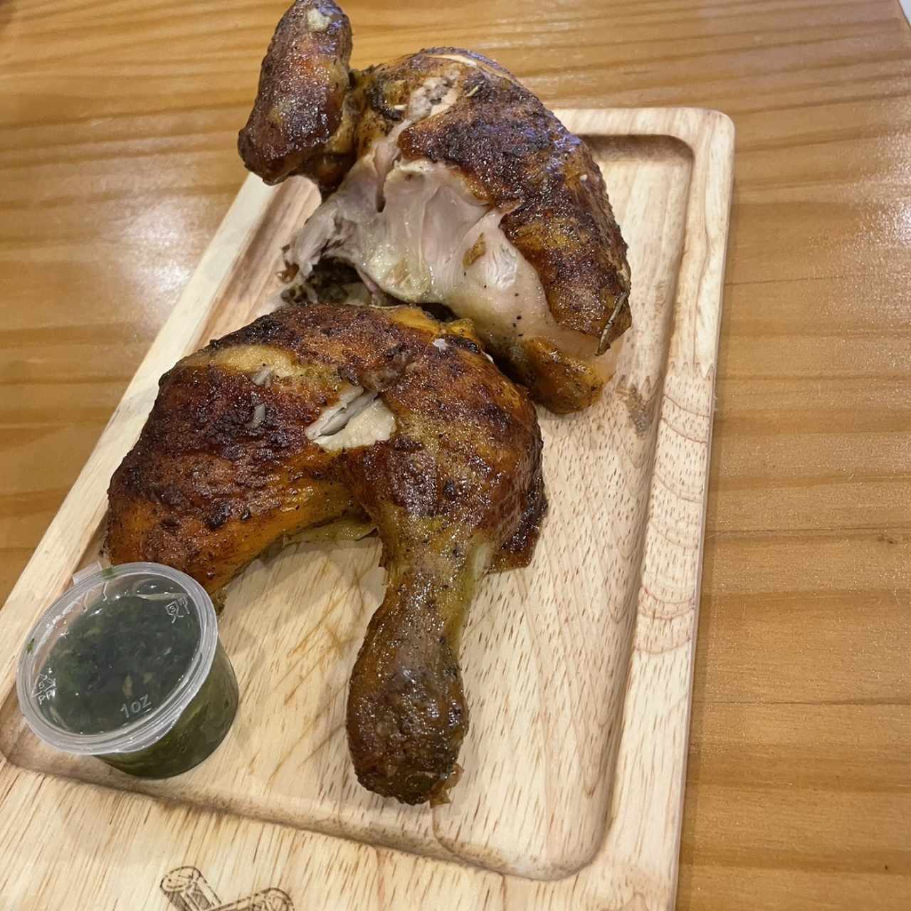 1/2 pollo asado solo