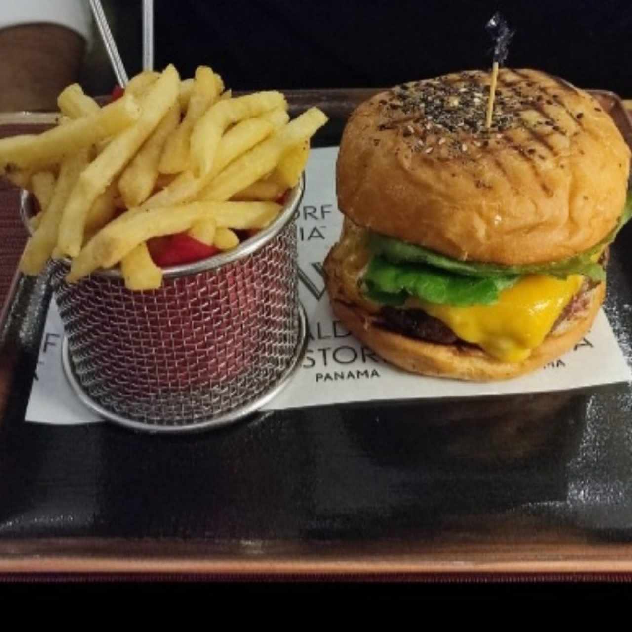 Hamburguesa Peacock