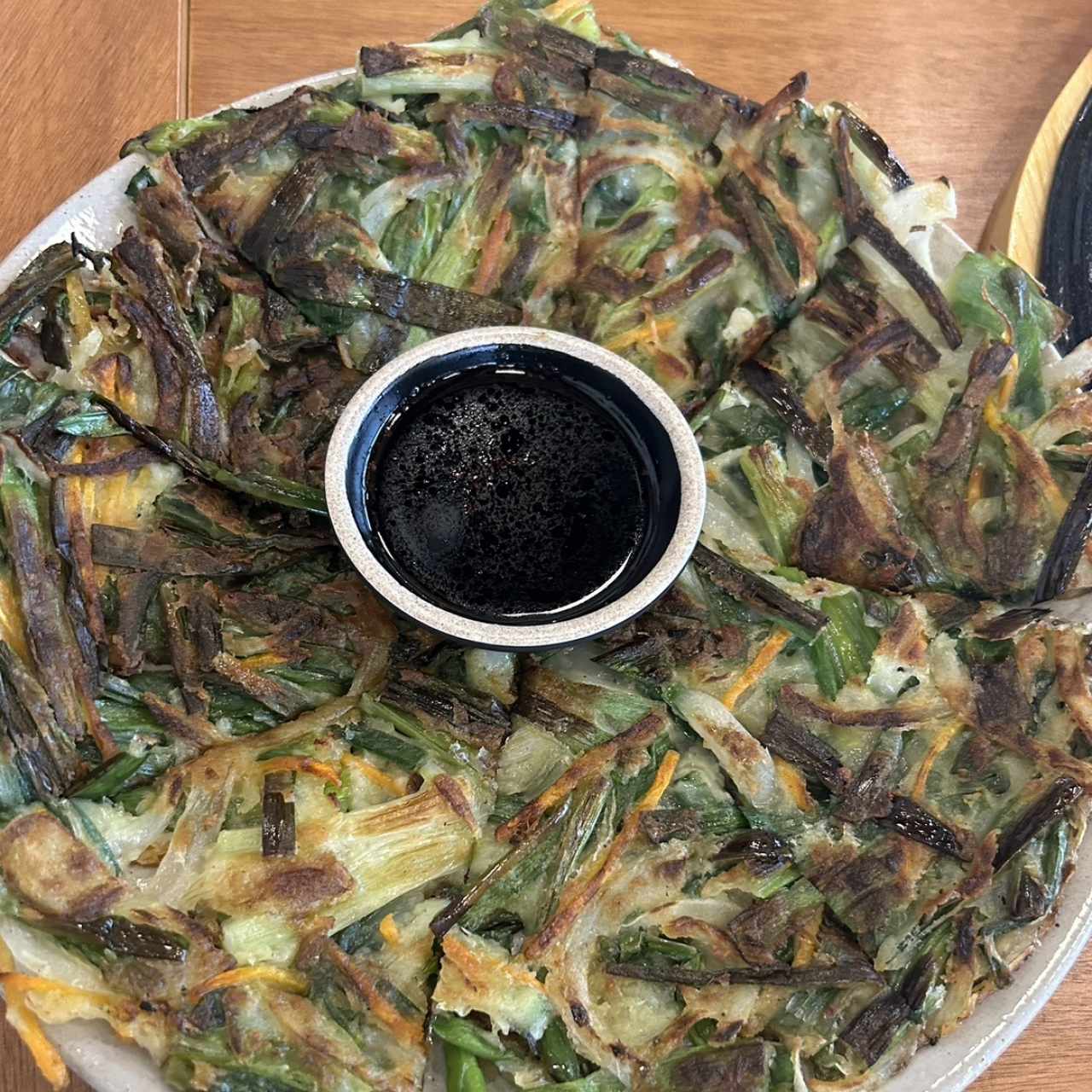 Pajeon vegetariano 