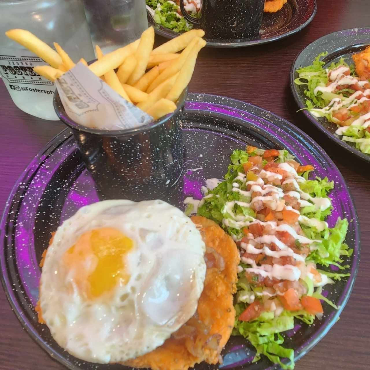 Milanesa de Pollo al Caballo