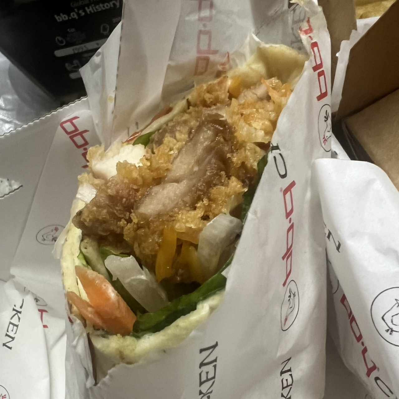 Wrap de pollo