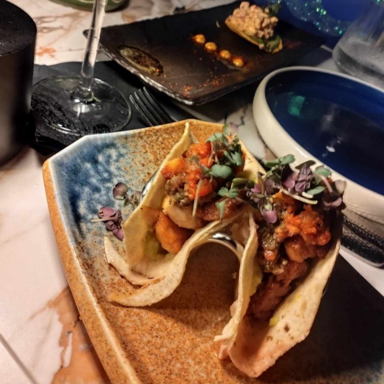 Tacos de Salmón 