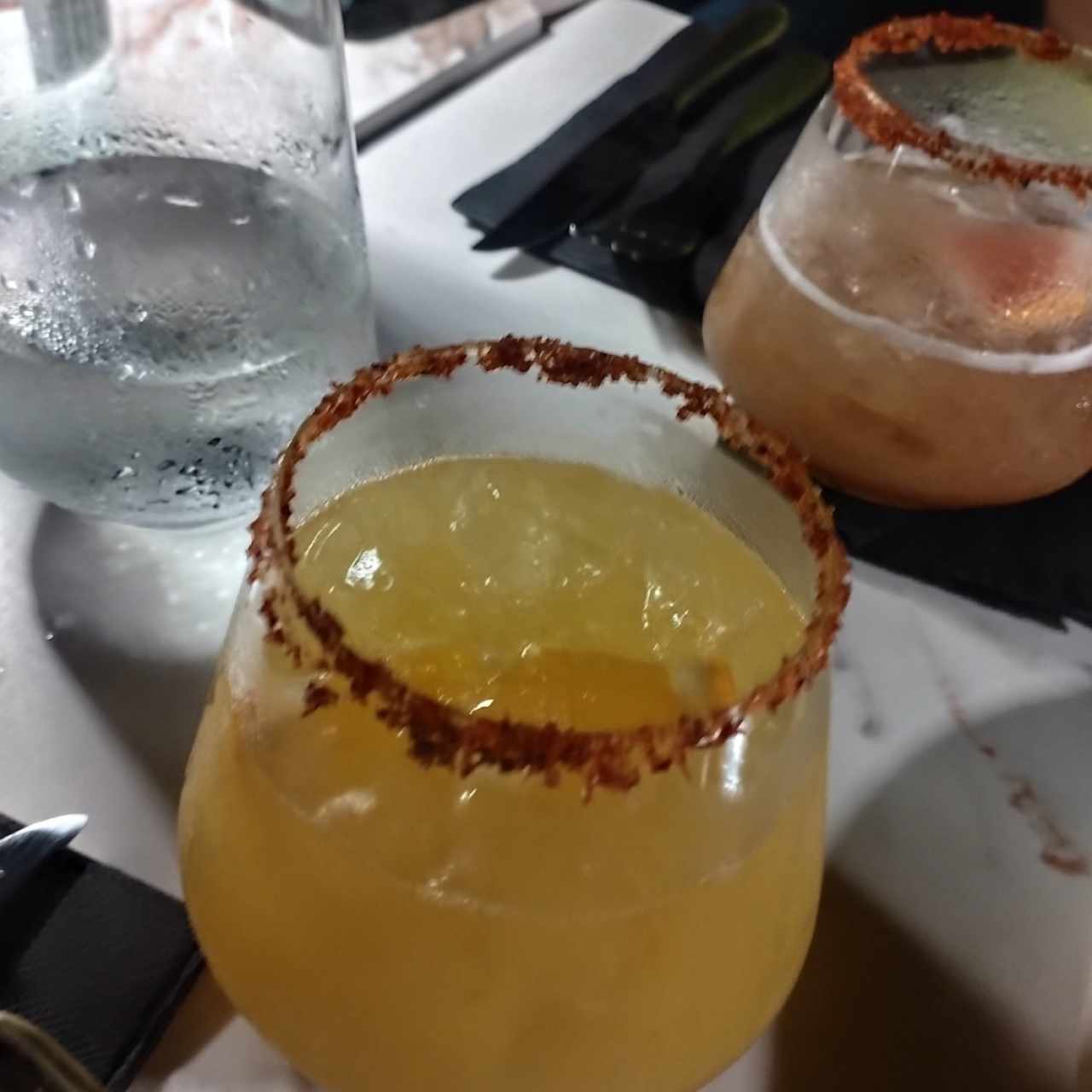 Spicy Margarita de Mango y Margarita de Tamarindo 