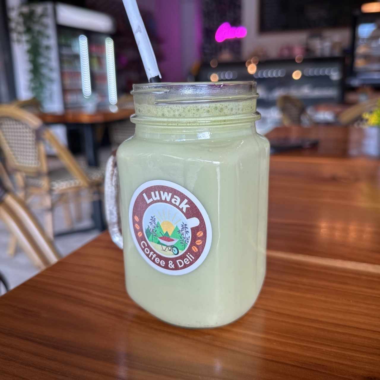 Matcha leche soya 