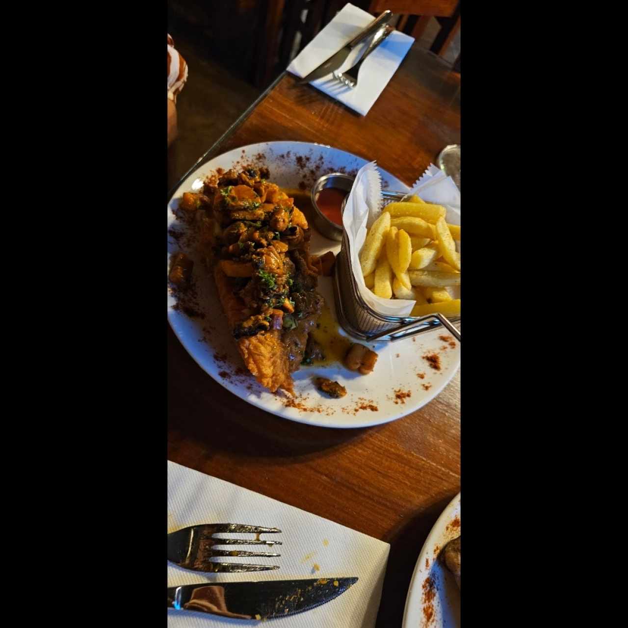 Pescado a lo macho