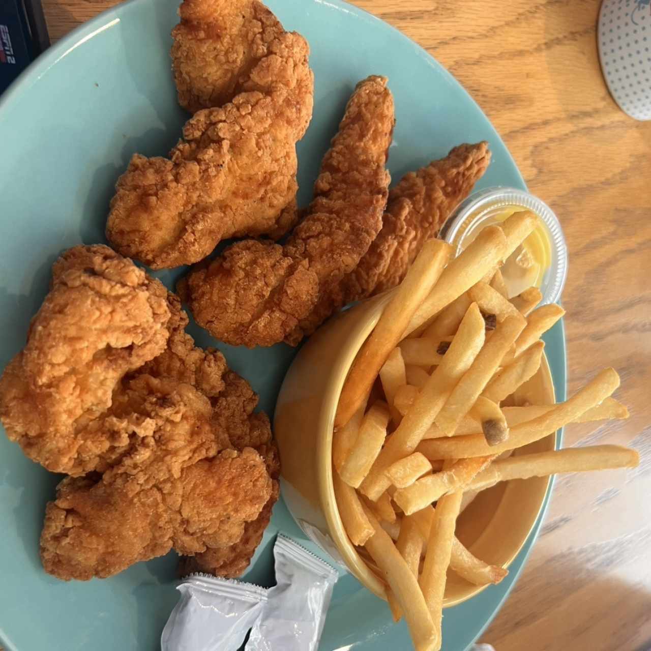 Crispy Chicken Strips & Fries