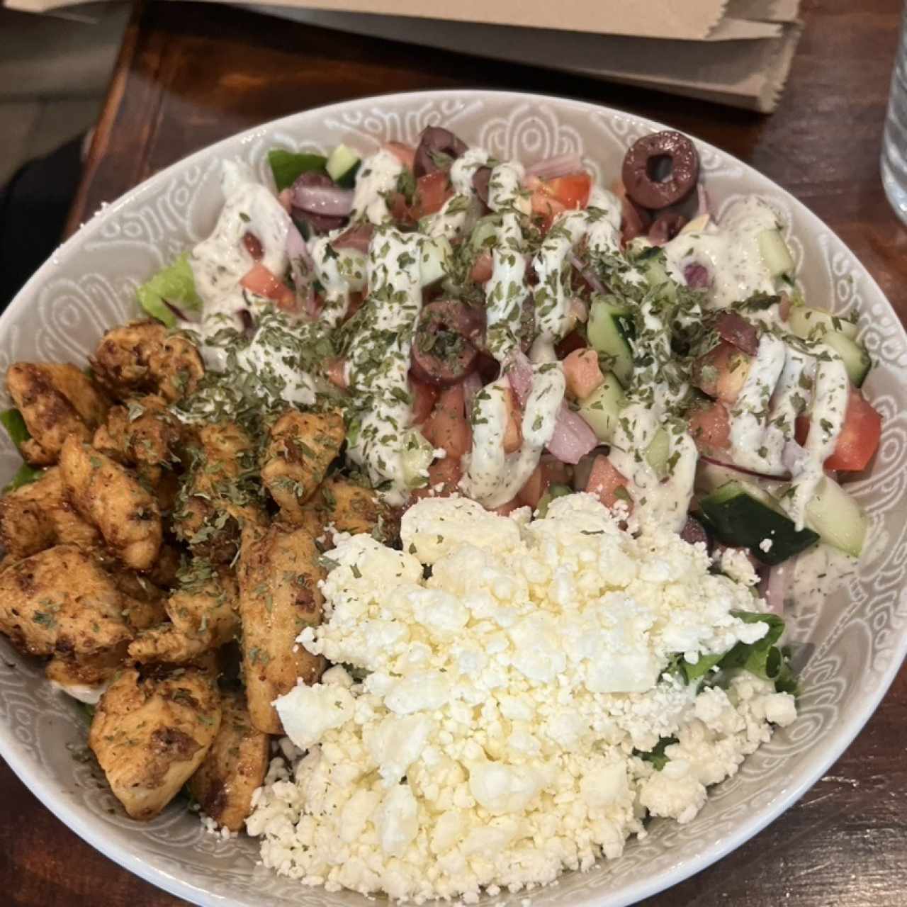 Lunch - Greek Bowl