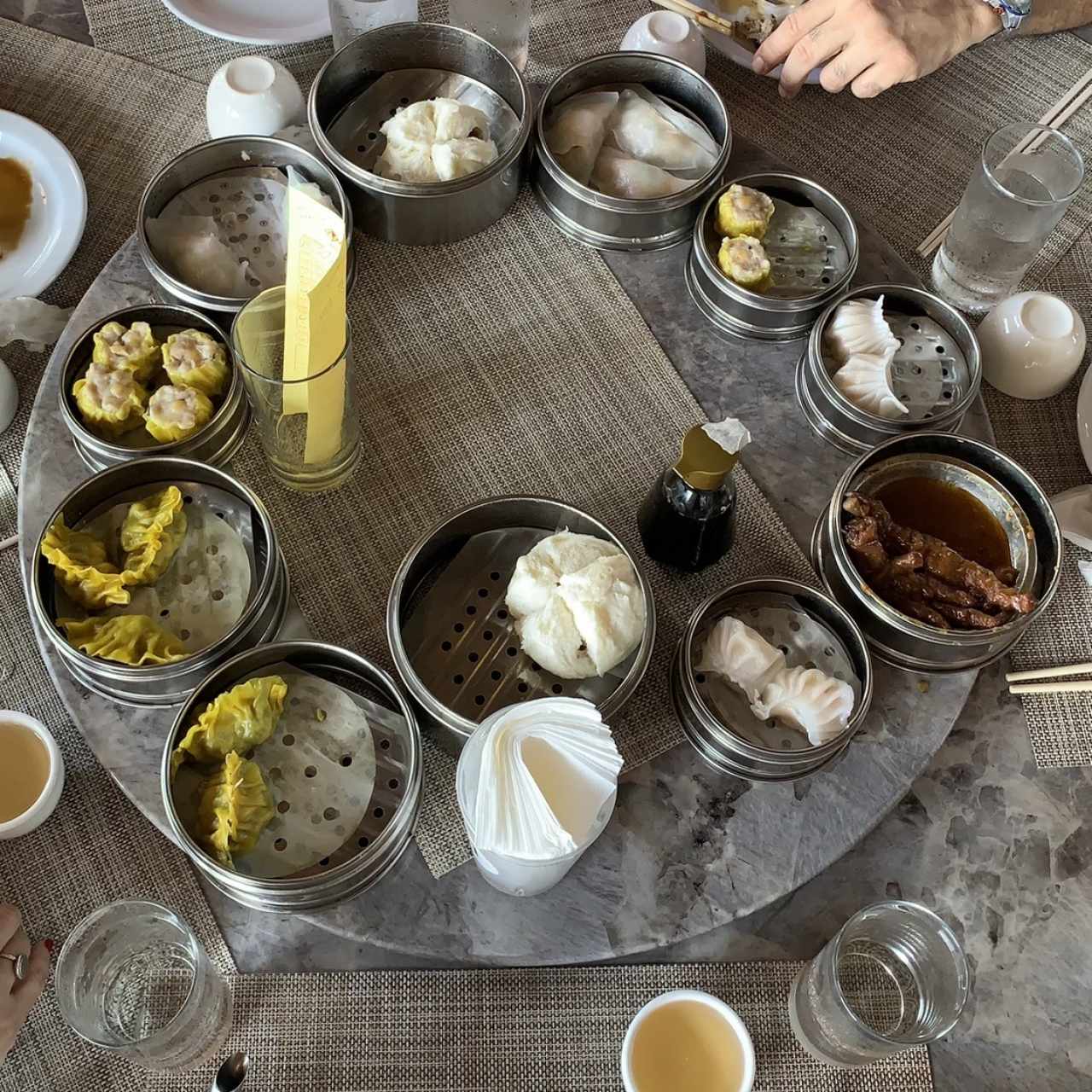 Jakao, Siu Mai, Ham Pao. Yichikao, Patitas de Gallina, 