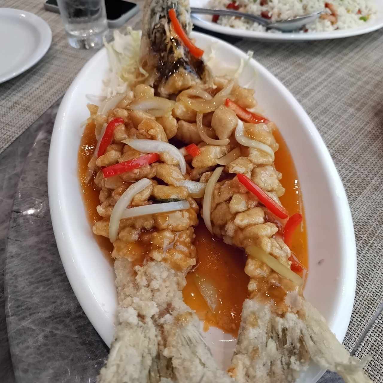 Pescado racimo de uvas