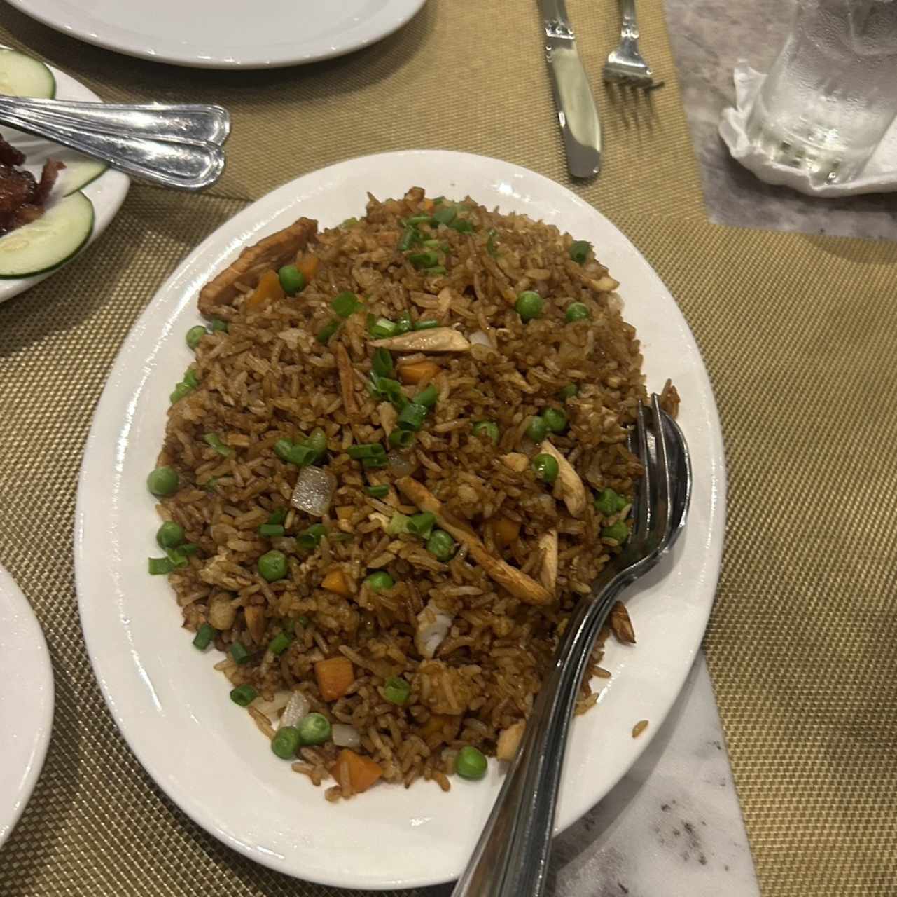 Arroz frito de combinación