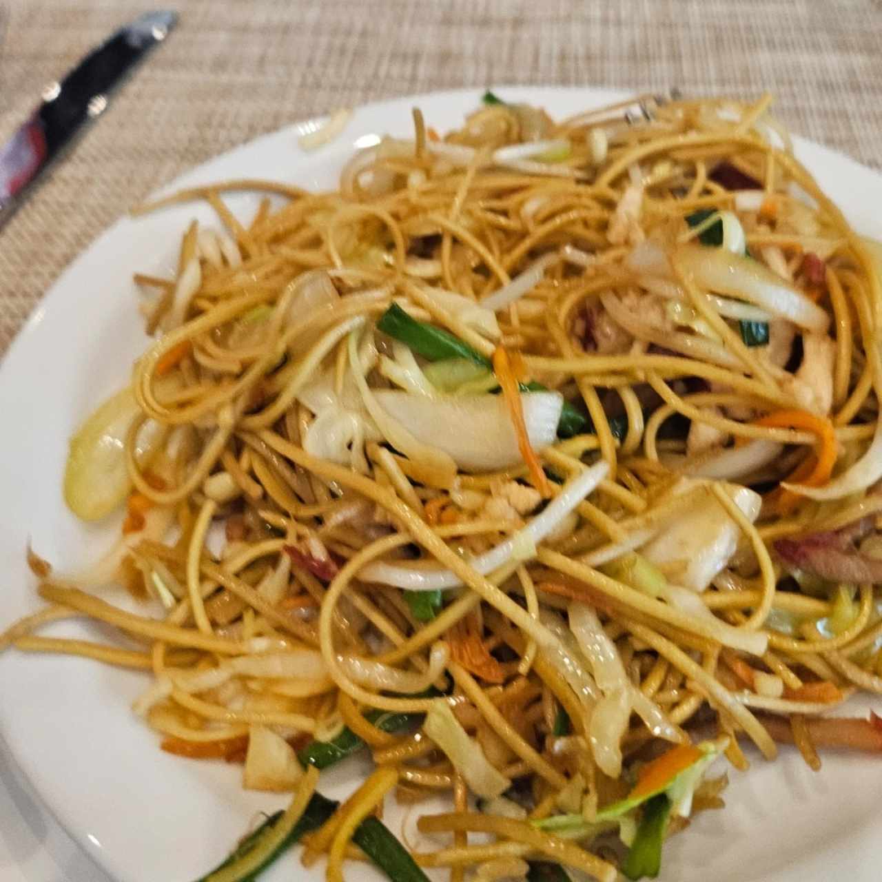 Chow mein combinación