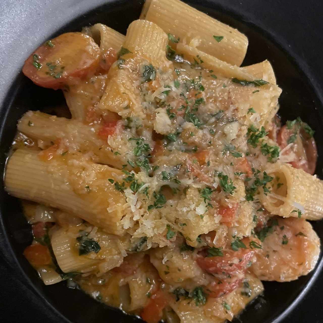 Sushi - Rigatoni con Camarón