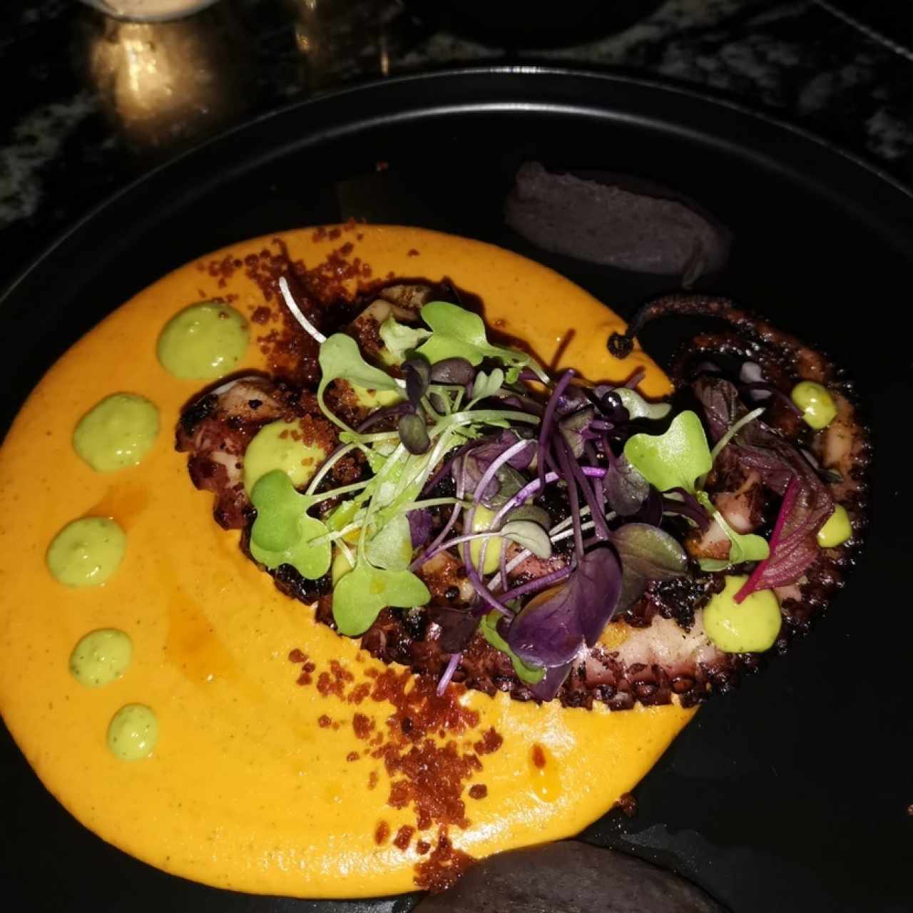 Pescado - Pulpo al Romesco