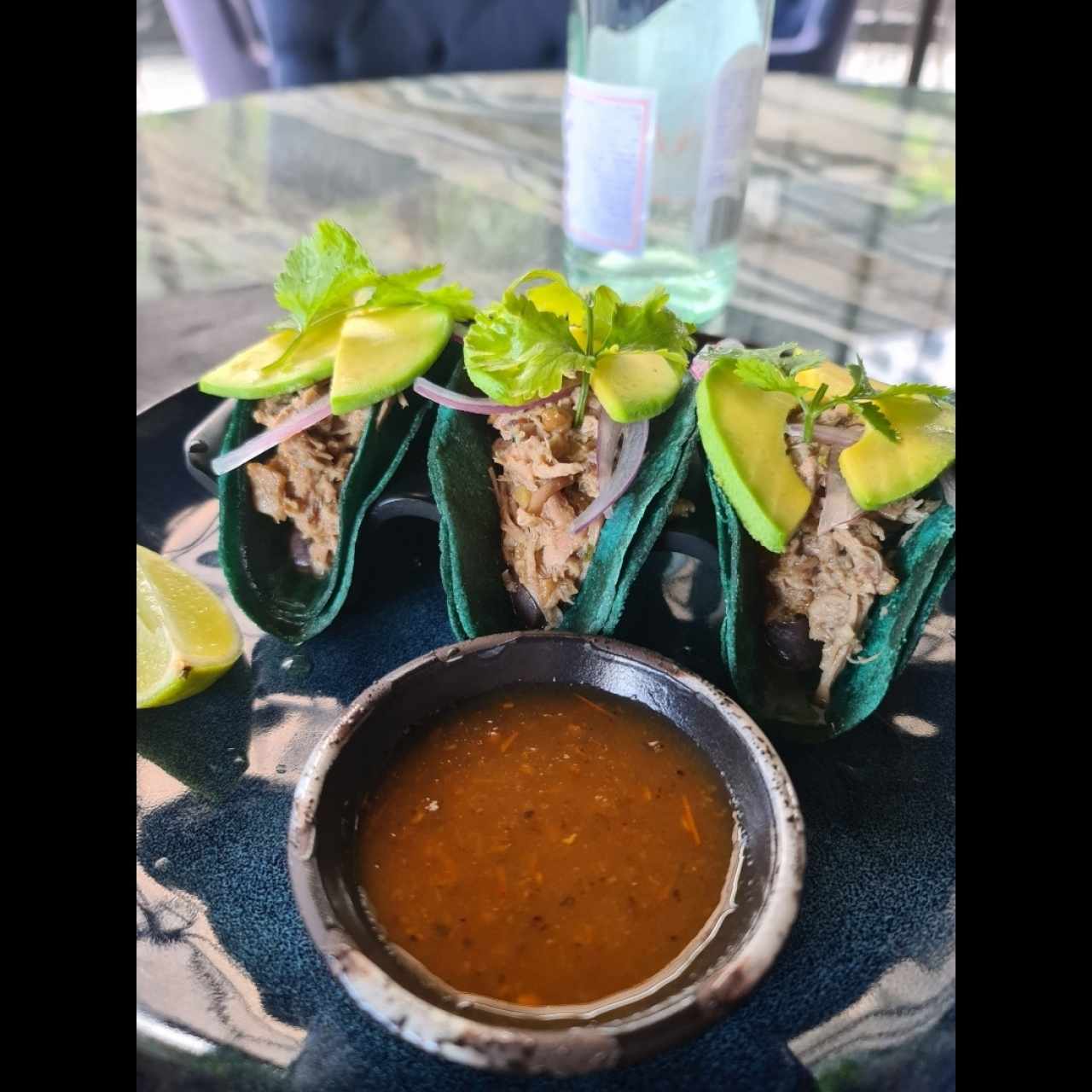 Entradas Calientes - Tacos de Pato
