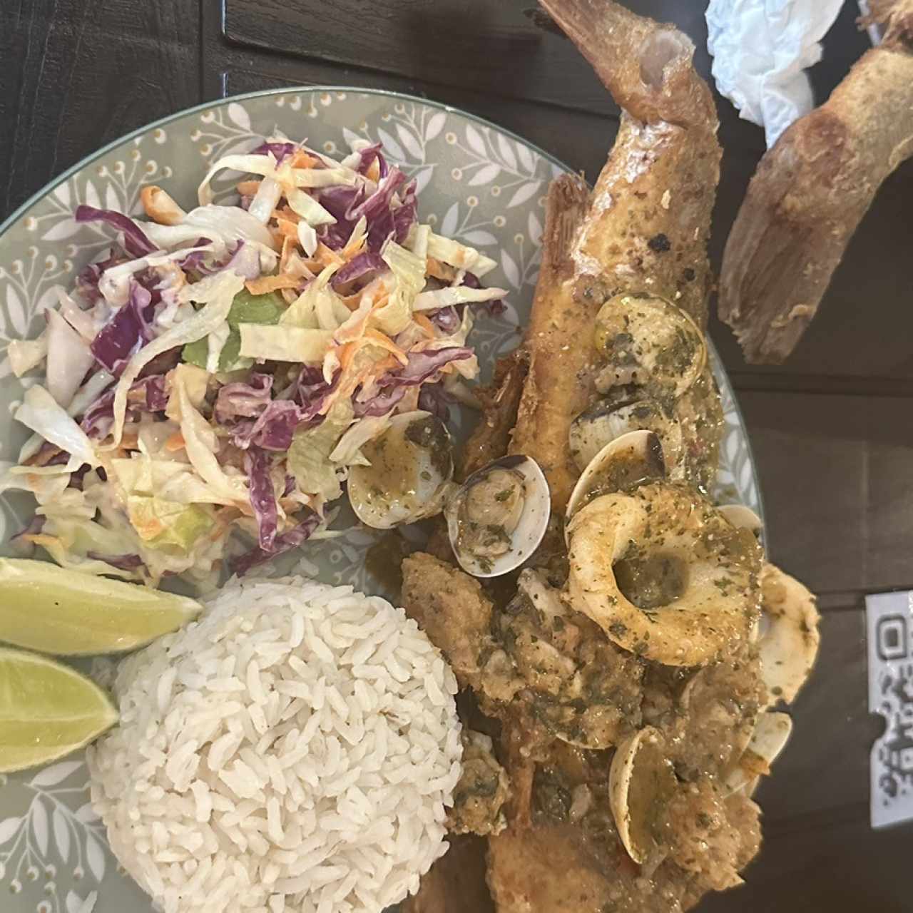 Pescado frito a la macho