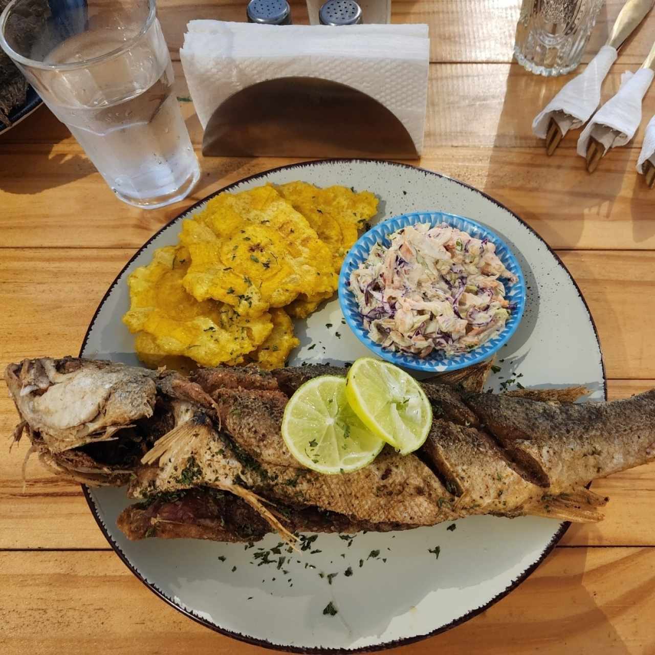 Pescado Frito entero