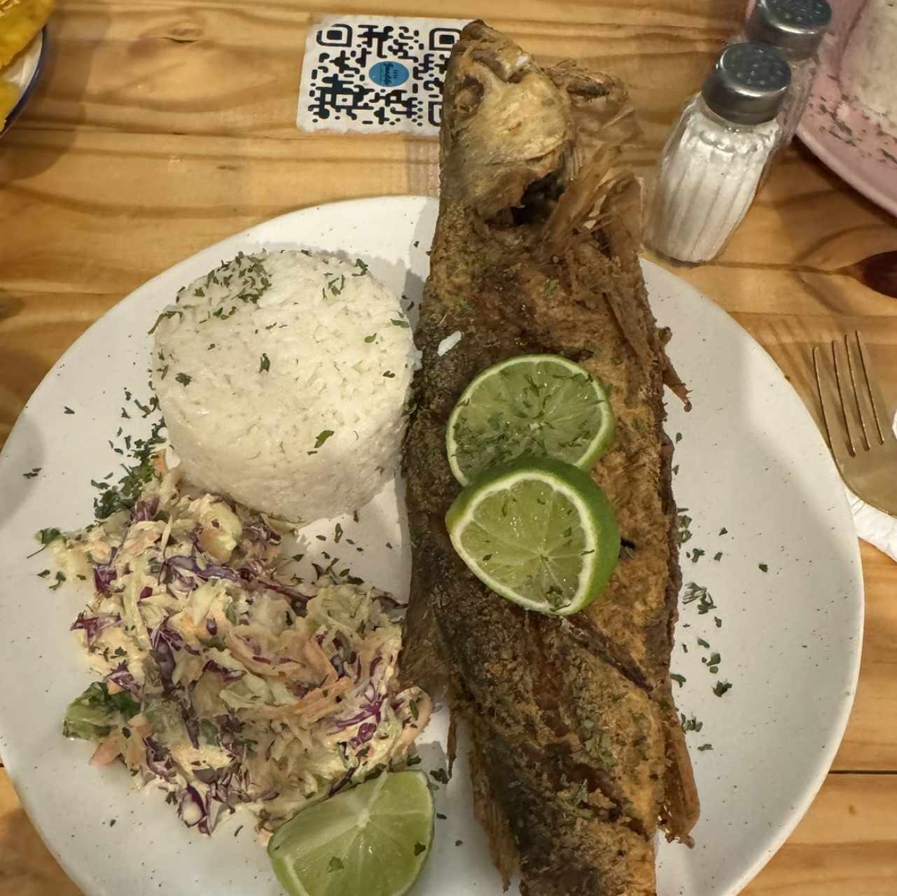 Pescado frito