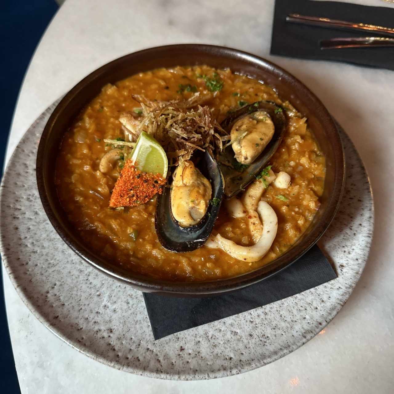 ARROZ CALDOSO DE MARISCOS