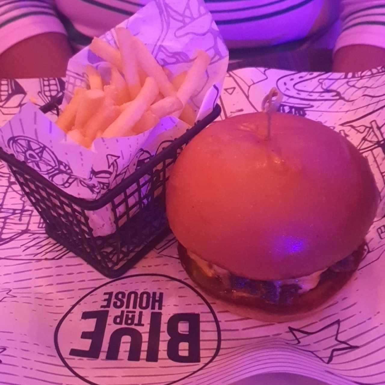 Smash double burger