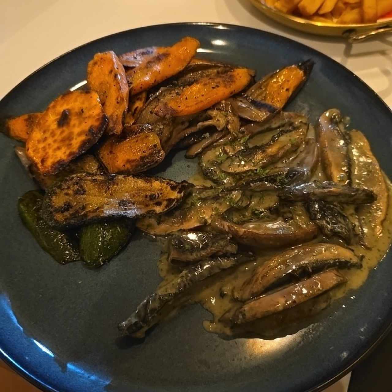 hongos en salsa de coco