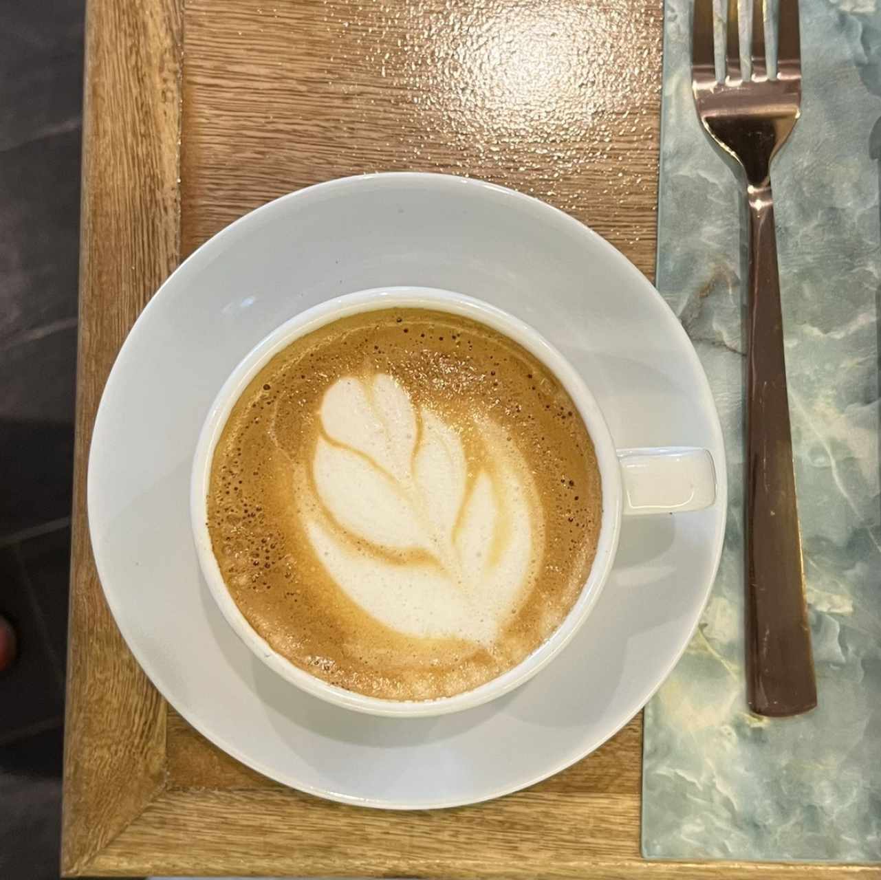 Un rico capuccino