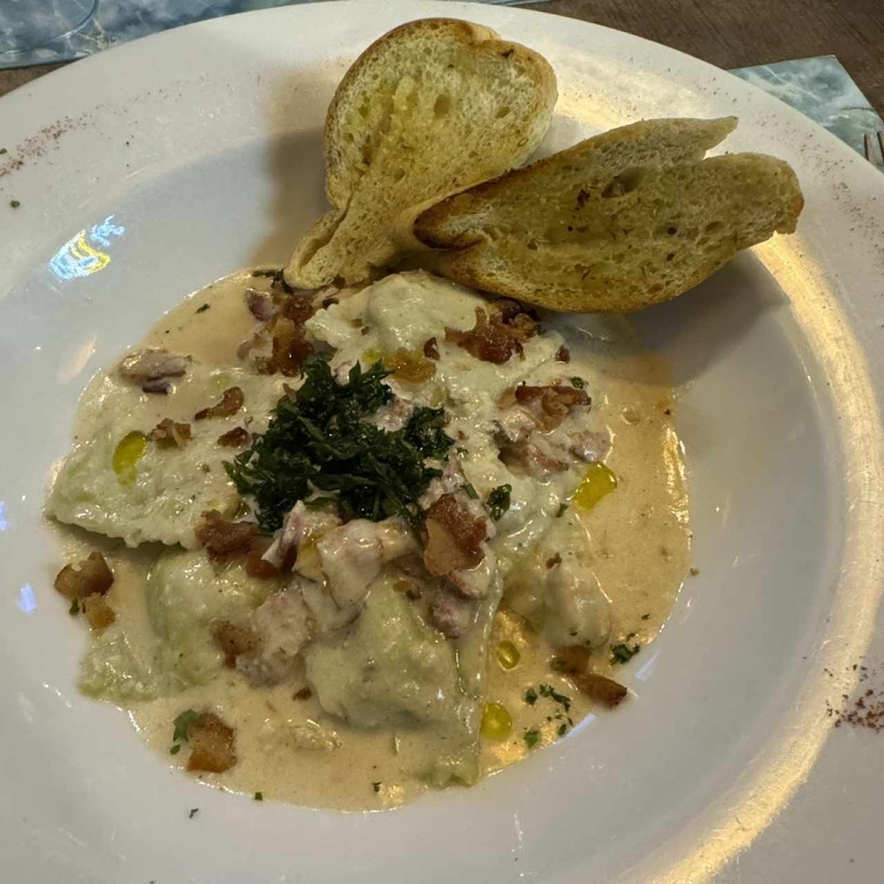 Ravioli di Ricotta e Spinaci