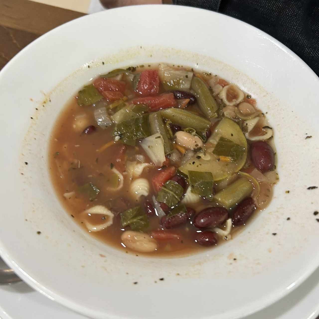 Sopa de minestrone