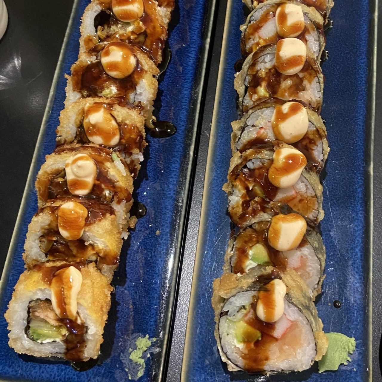 Sushi Rolls - Tiger Wood Rolls