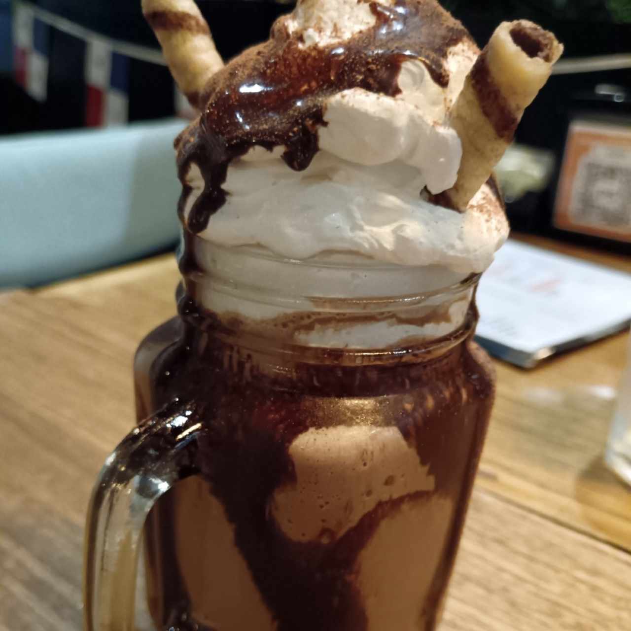 Frappe de chocolate 