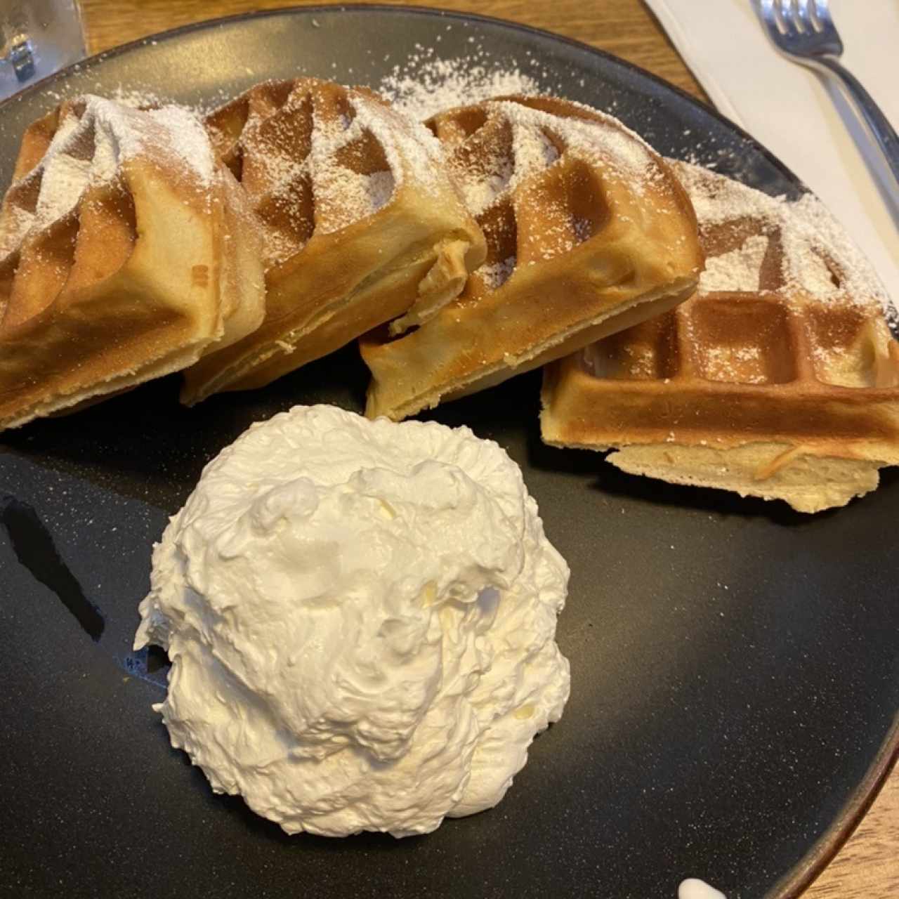 Waffles sencillos