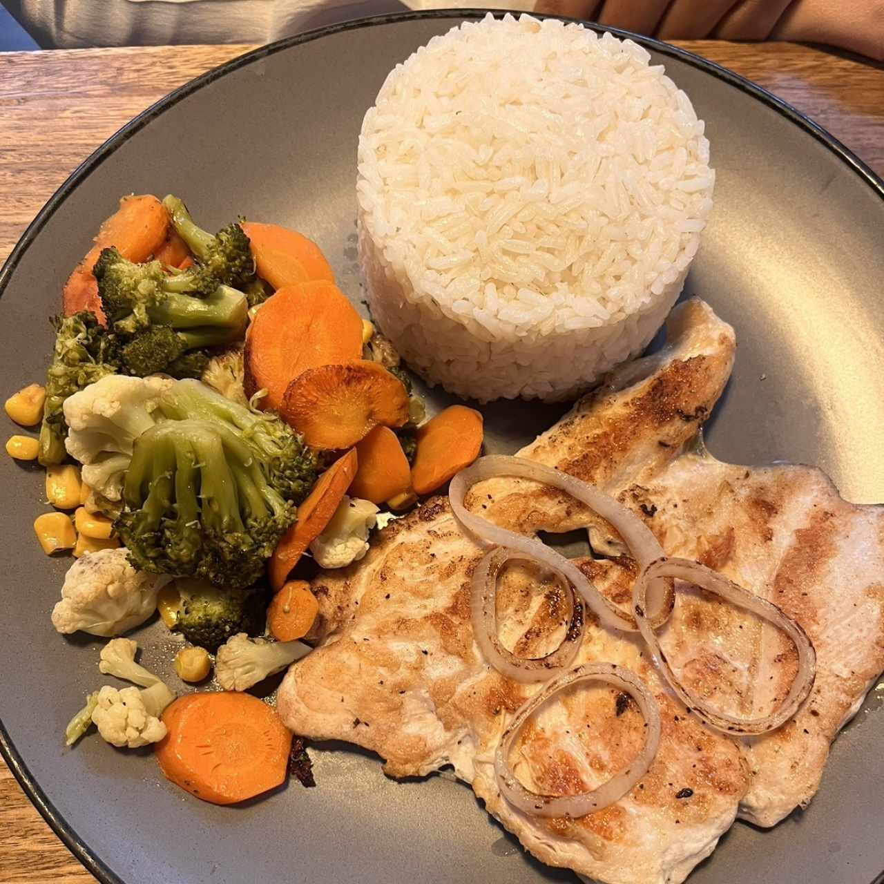 Filete de pollo a la parrilla