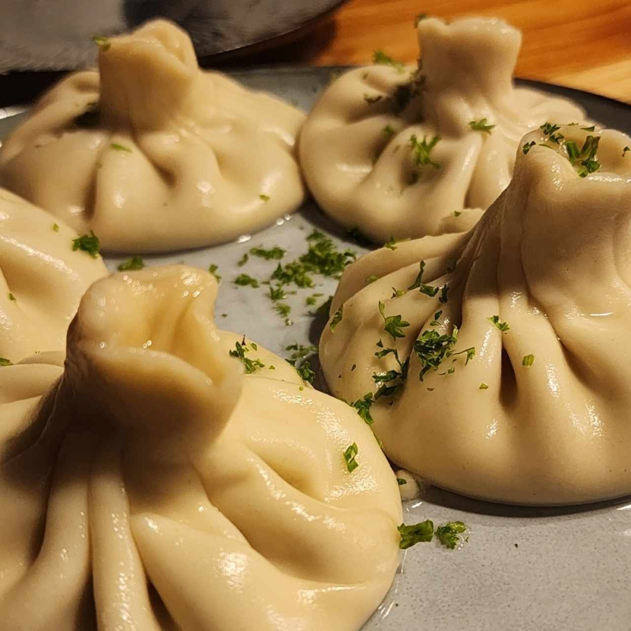 LAMRO'S MUSHROOM KHINKALI