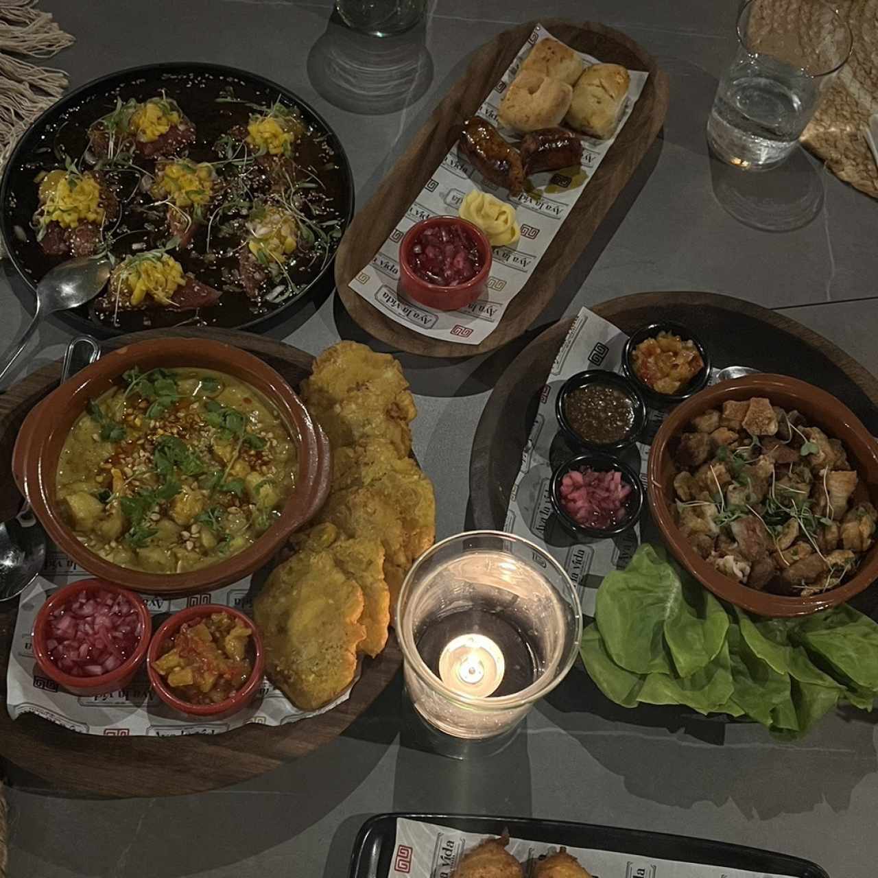 Tiradito de Atún Con los mangos bajitos (GF)