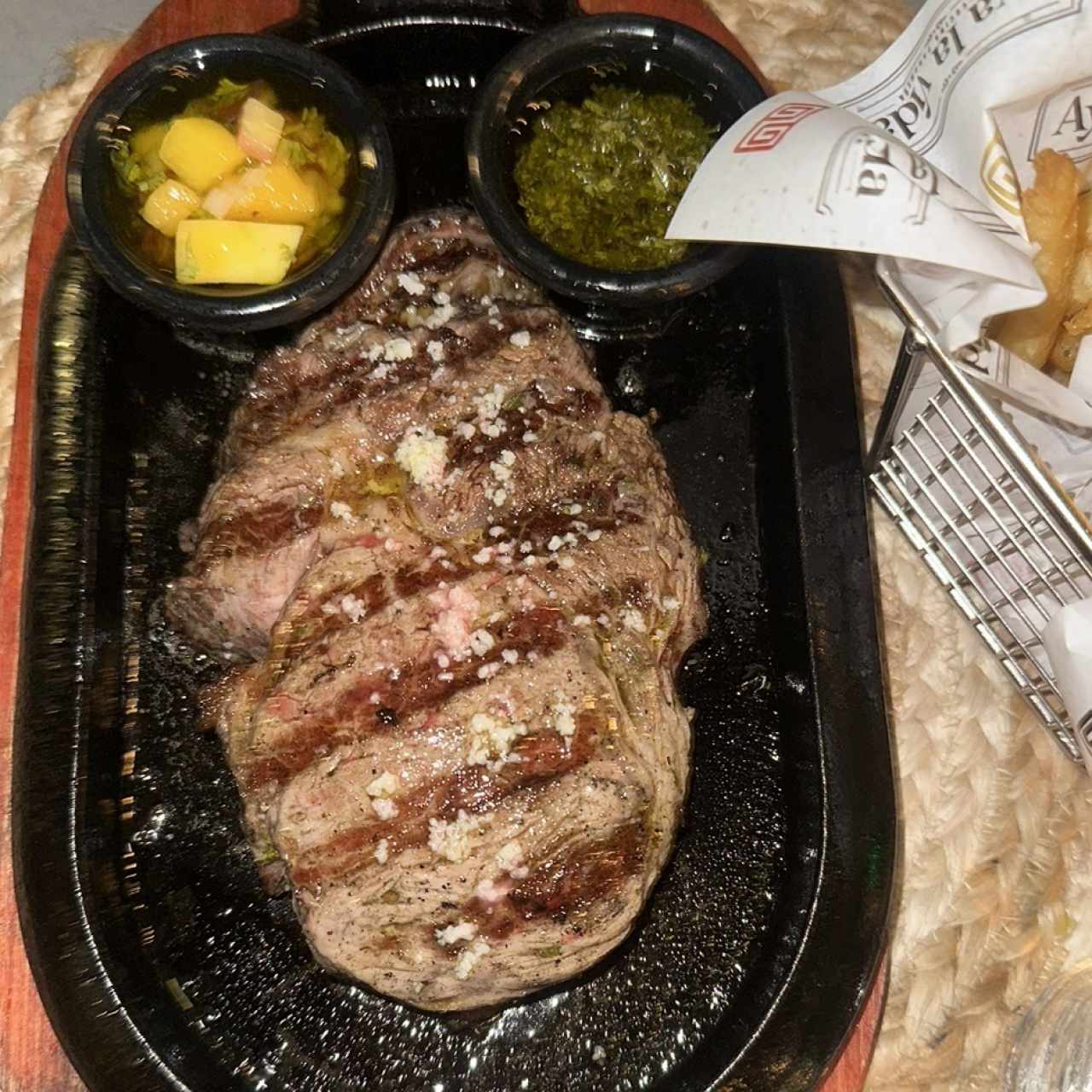 Ribeye Nacional a la parrilla Pa los birriosos de la carne (GF)