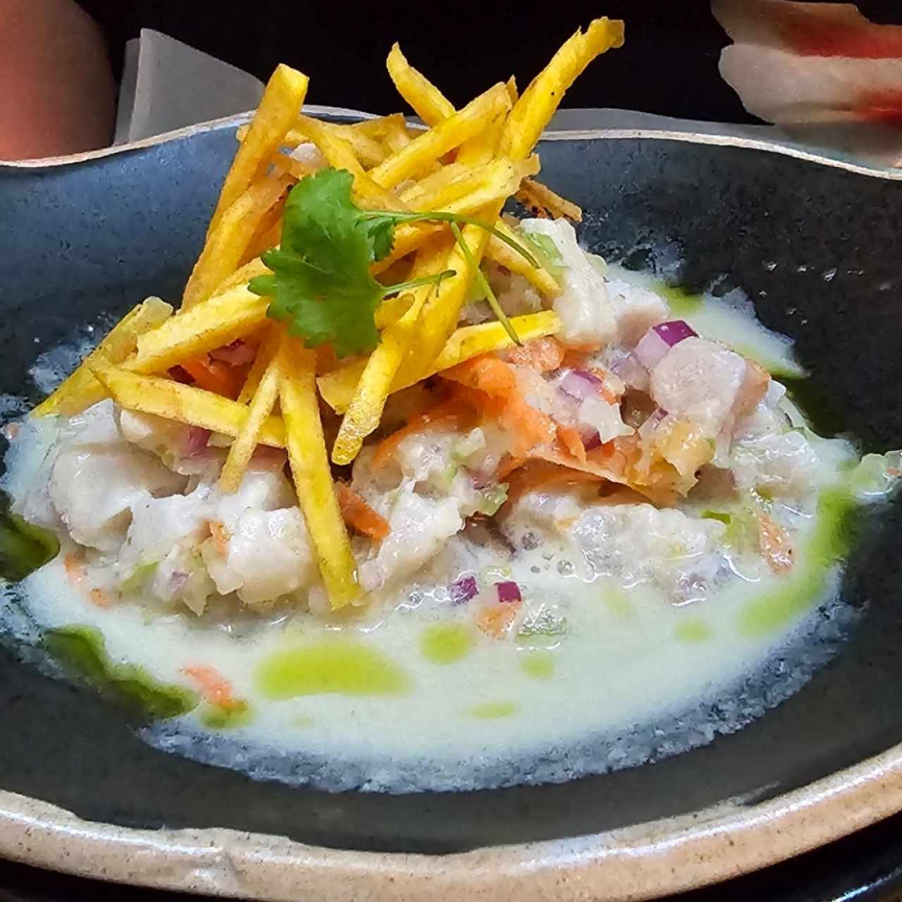 Ceviche de Corvina Al estilo Aya La Vida (GF)