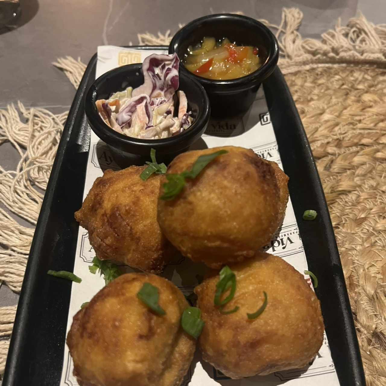 Bacalao en tempura de curry y coco "Wapin Colón" (GF) 5 uds