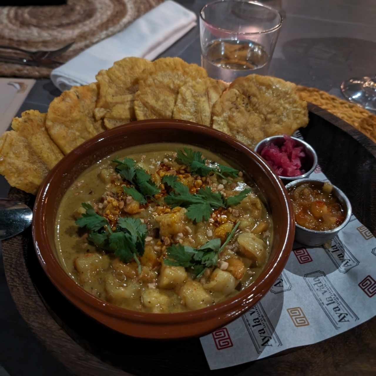 Patacones y Camarones Isla Manzanillo Platter (GF)