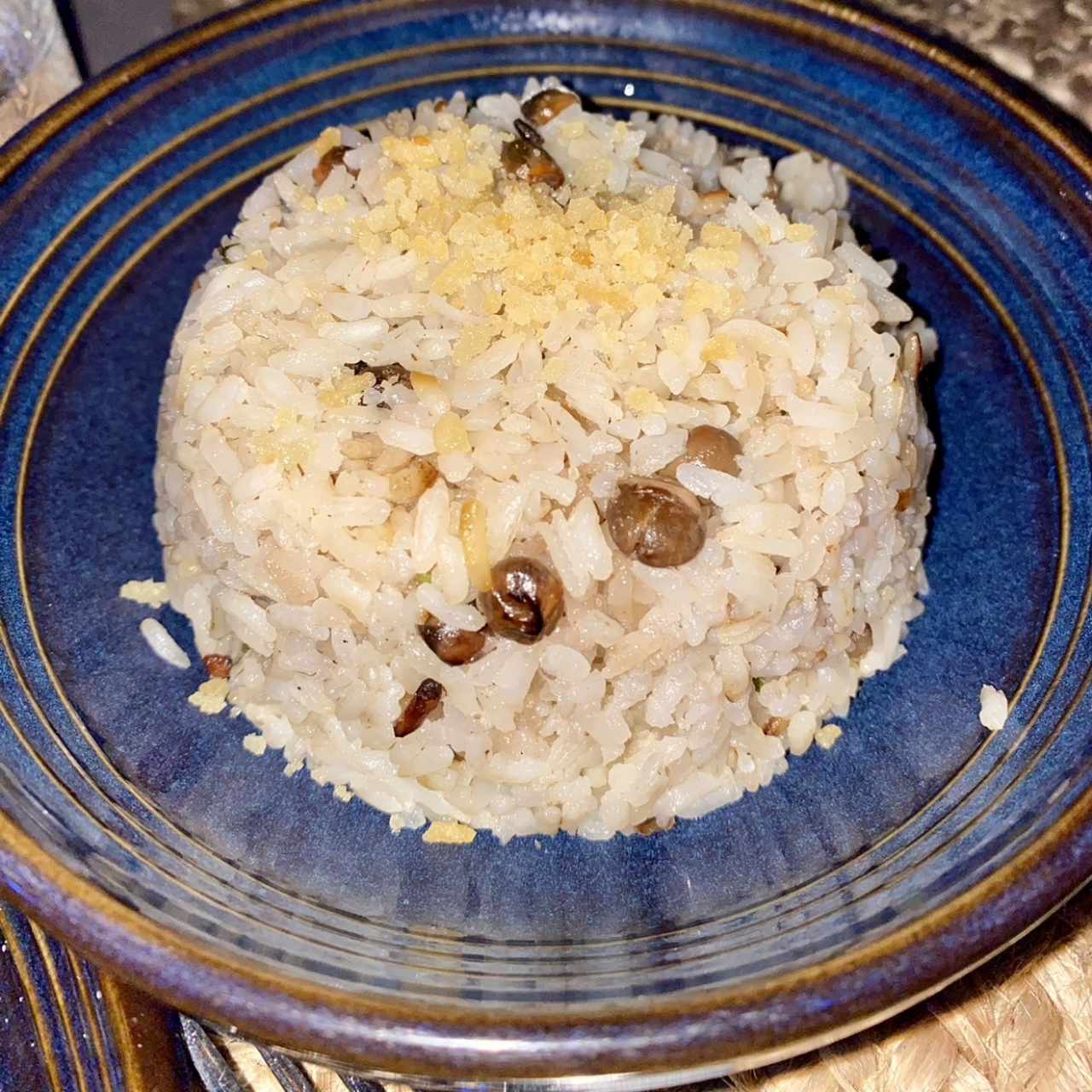 Arroz con coco y guandú