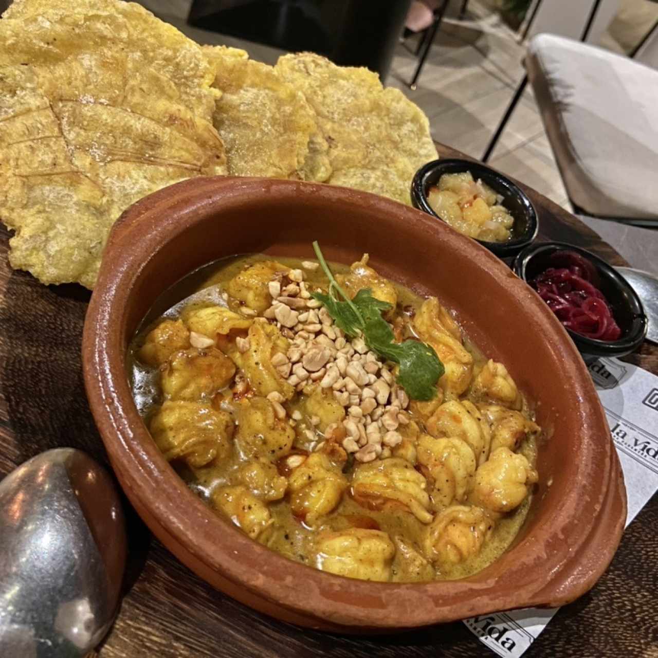 Patacones y Camarones "Isla Manzanillo Platter" (GF)