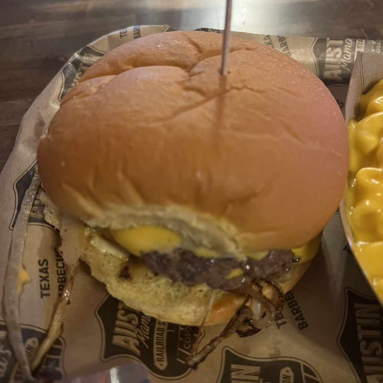 Oh! klahoma cheeseburger