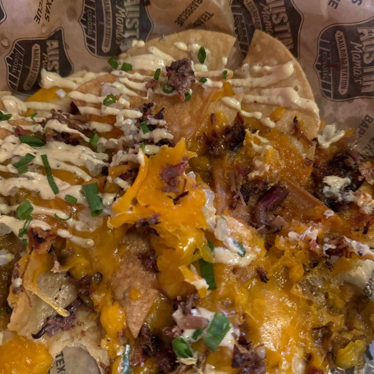 Starters - Brisket Nachos