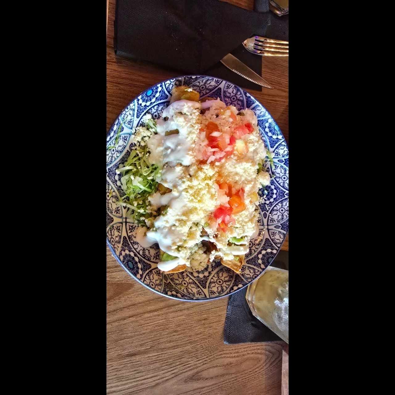 ORDEN DE 5 TACOS CON QUESO