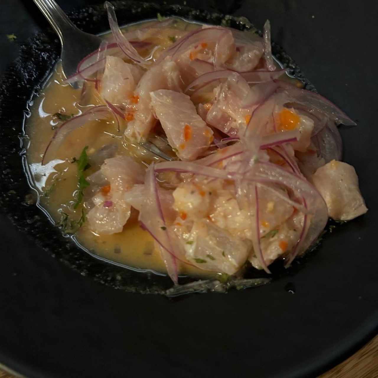 Ceviche de corvina