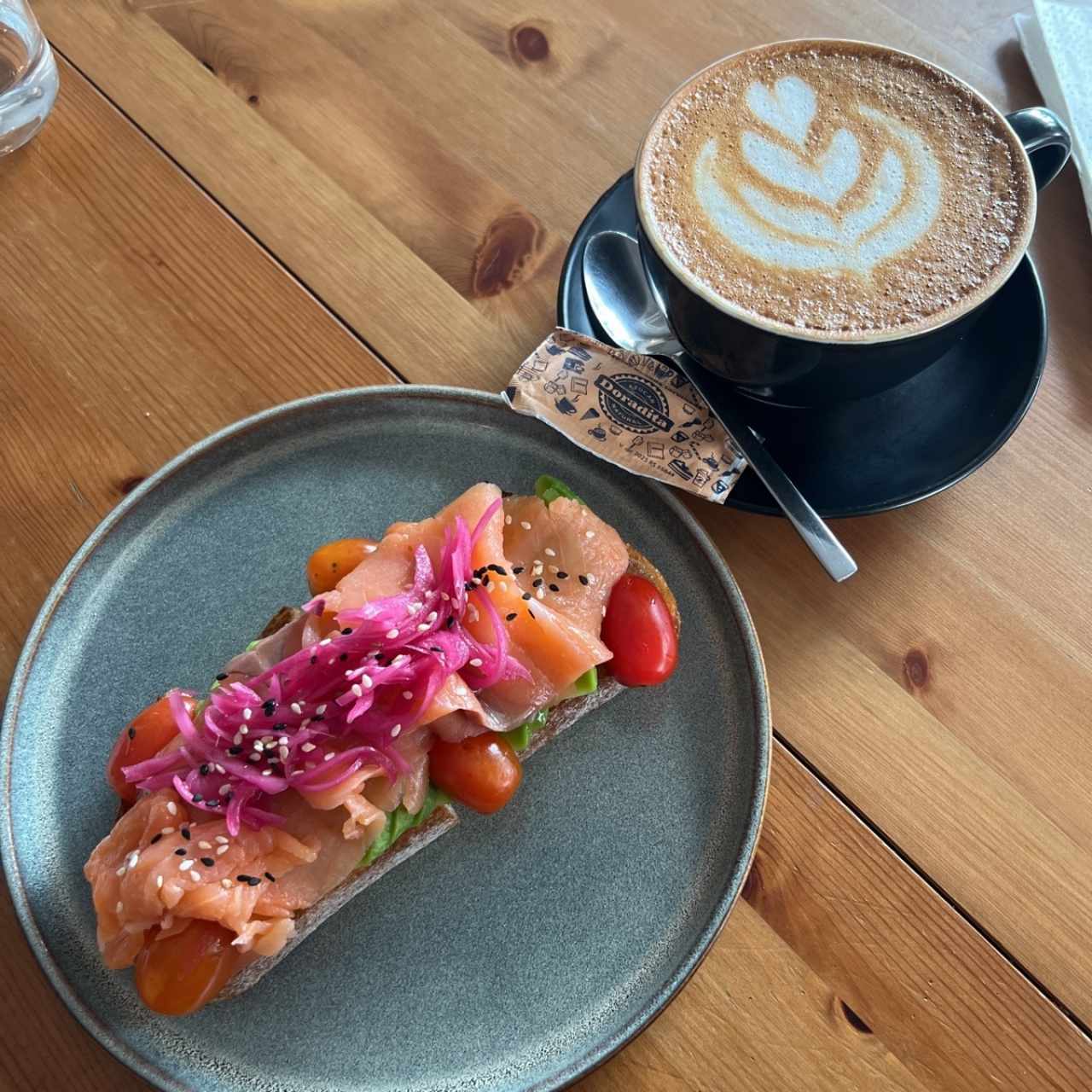 Salmon Tartine