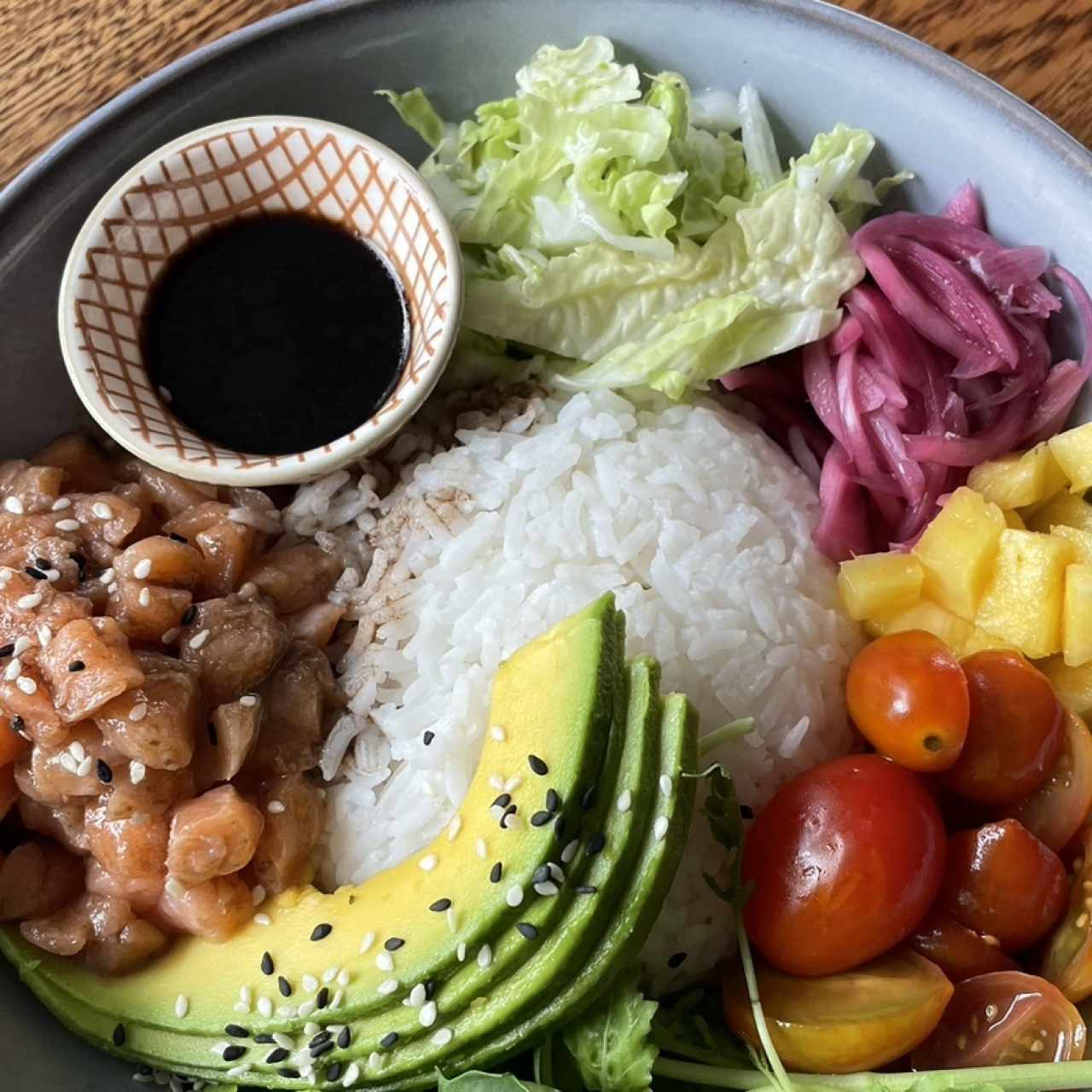 Bowl de salmon