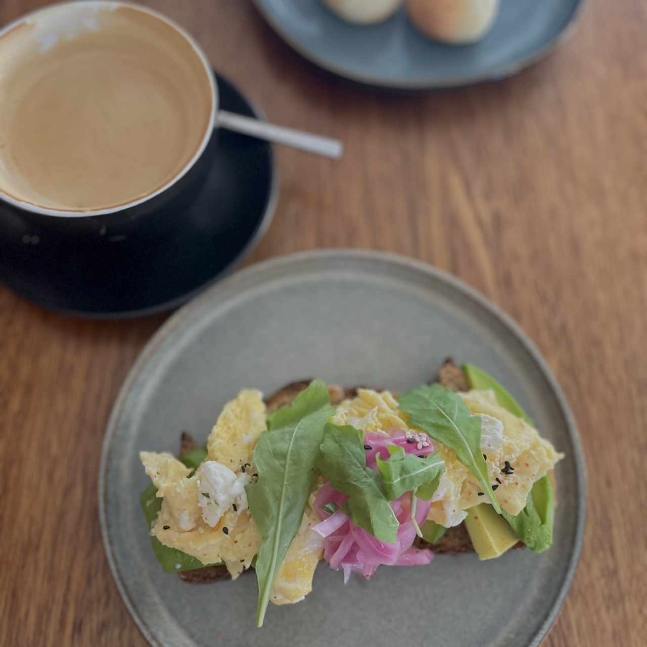 Avocado & Eggs Tartine